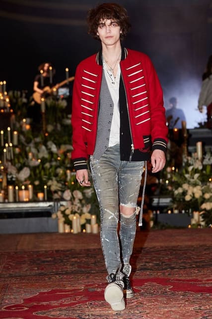 Amiri F/W 18 Men's Show — Amiri