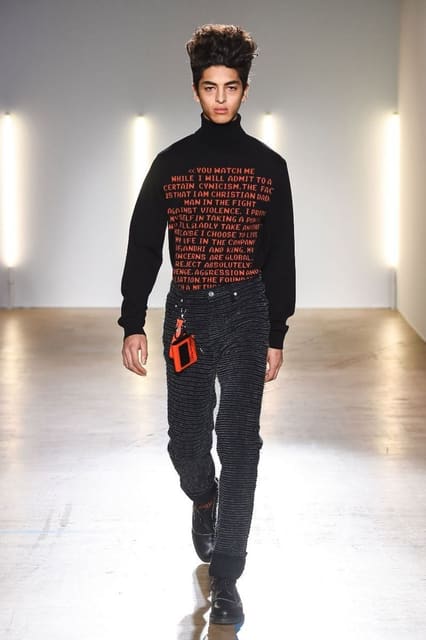 Christian Dada F/W 18 Men's Show — Christian Dada