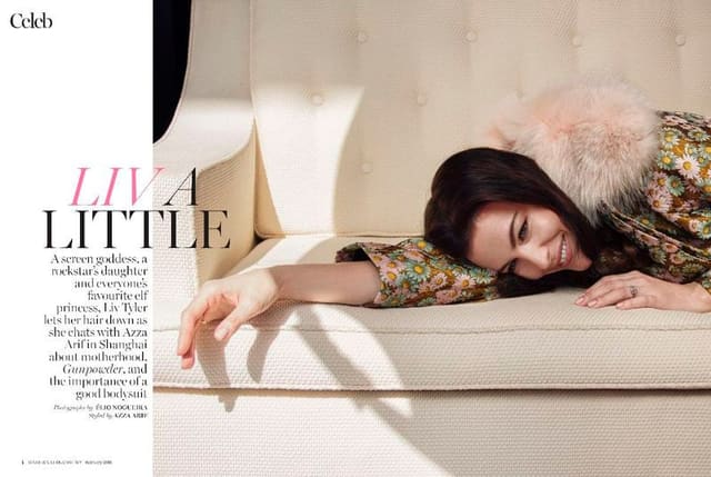 Liv Tyler — Marie Claire Malaysia