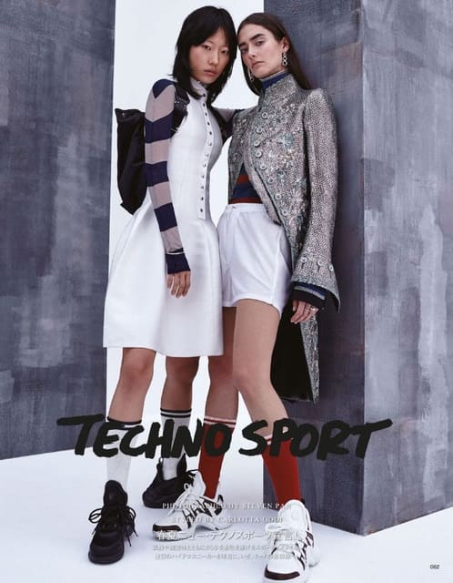 Techno Sport — Vogue Japan