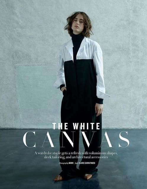 The White Canvas — Vogue Arabia