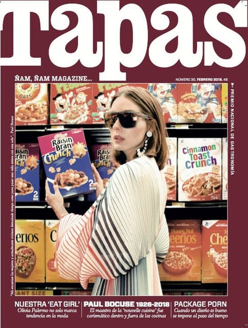 Tapas Magazine February 2018 Cover featuring Olivia Palermo — TOME