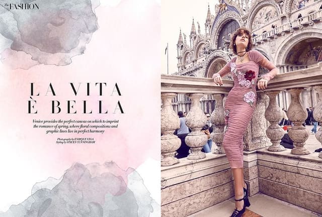 La Vita È Bella — Harper's Bazaar Arabia