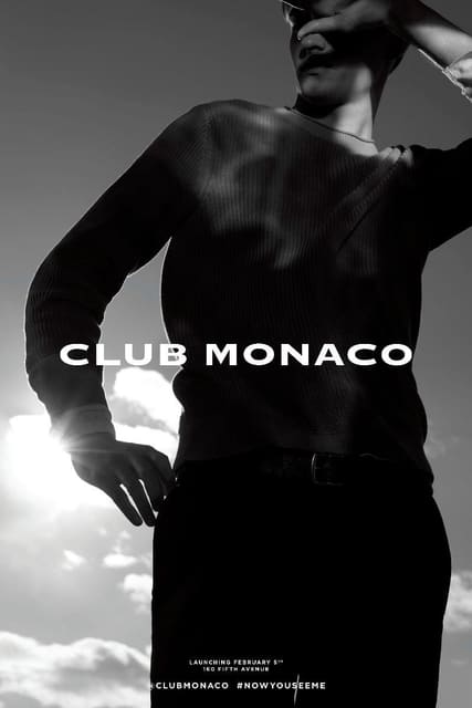 Club Monaco S/S 2018 Campaign — Club Monaco