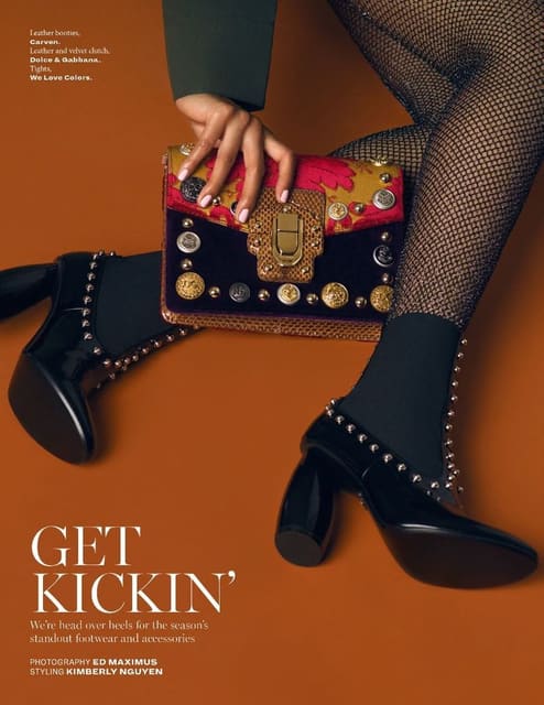 Get Kickin' by Ed Maximus — L'Officiel Singapore