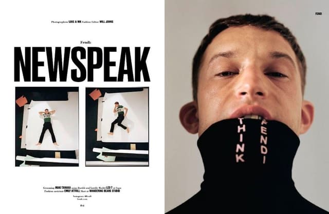 NEWSPEAK — 10 Men Magazine