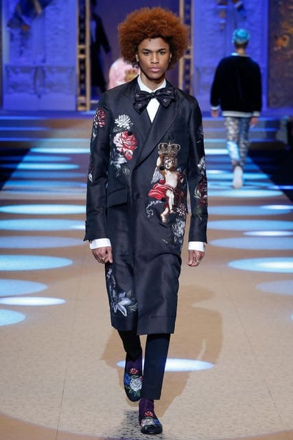 Dolce & Gabbana F/W 18 Men's Show — Dolce & Gabbana