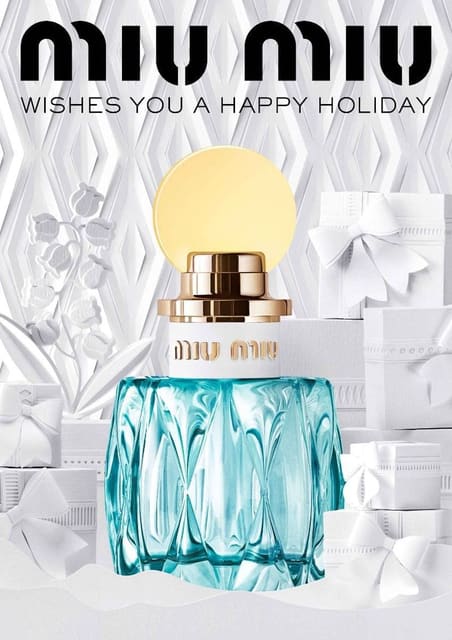 Miu Miu Christmas 2017 — Miu Miu