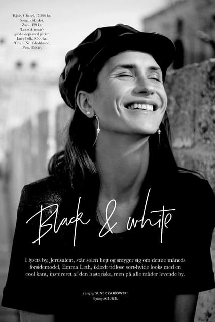 Black & White — Elle Denmark