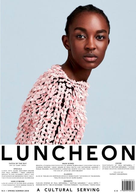 by Paul Wetherall — Luncheon Magazine