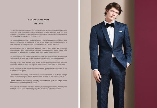 Richard James A/W 18 Lookbook — Richard James