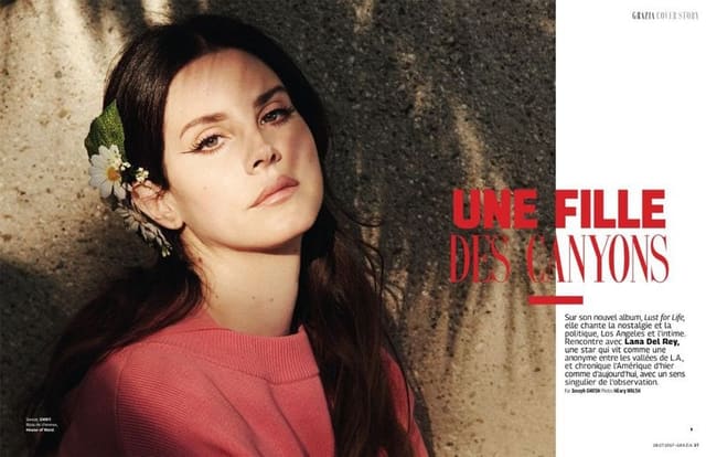 The Girl of the Canyons — Grazia France