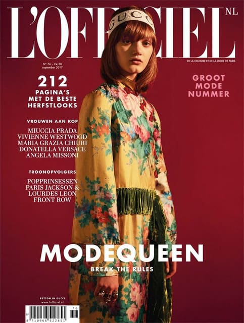 L'Officiel Netherlands September 2017 Co... — L'Officiel Netherlands