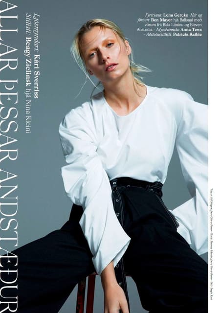Allar Pessar for Glamour Iceland — Glamour Iceland