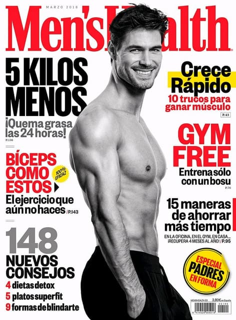 Men's Health Spain March 2018 Cover — Men's Health Spain