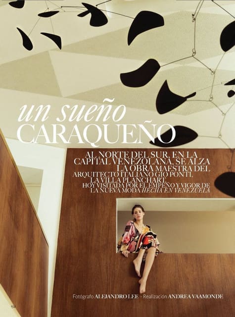Un sueño caraqueño by Alejandro Lee — Vogue Mexico