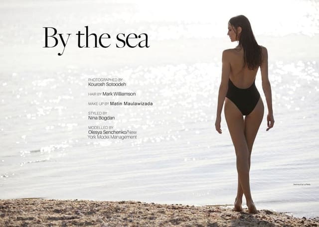 By The Sea — Lucire Magazine