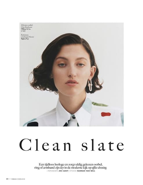 Clean Slate — Vogue Netherlands