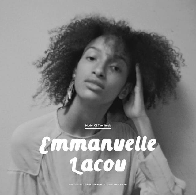 Model of the Week: Emmanuelle Lacou