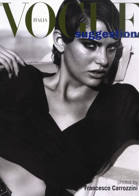 Vogue Italia Suggestions by Francesco — Vogue Italia