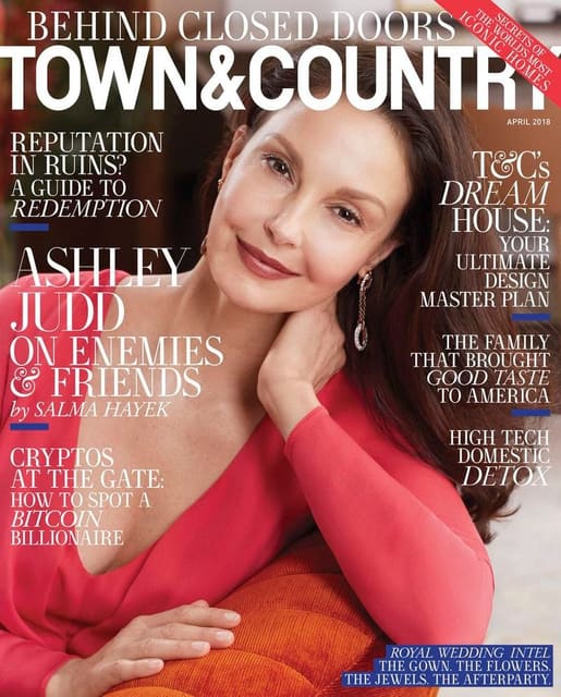 Town & Country April 2018 Cover — Town & Country
