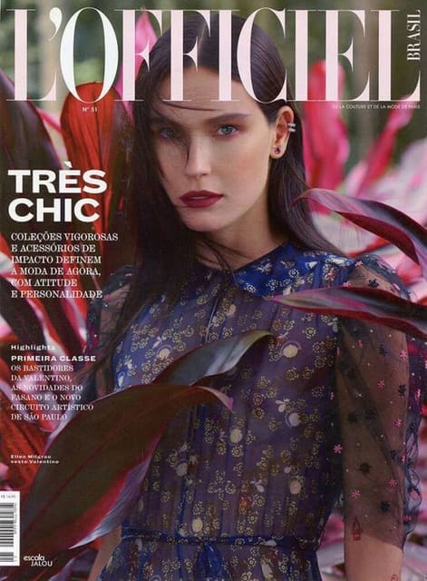 L'Officiel Brasil June 2017 Cover — L'Officiel Brasil