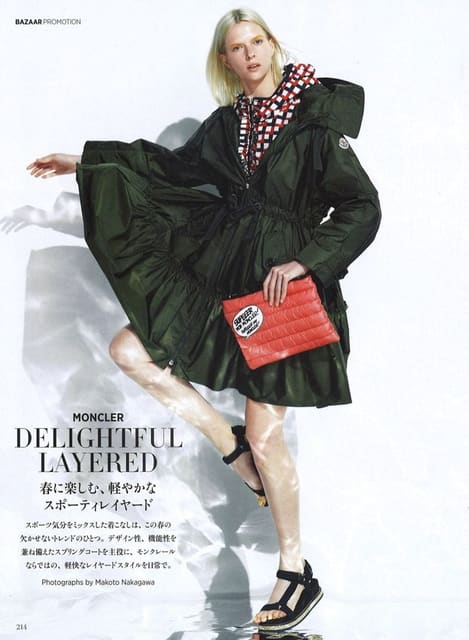Delightful Layered — Harper's Bazaar Japan