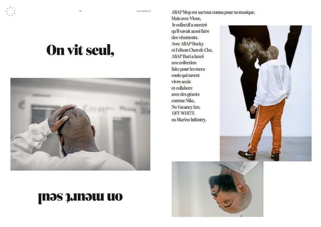 A$AP Bari by Joshua Aronson — Dull Magazine