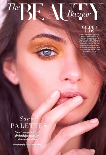 Sunset Palettes — Harper's Bazaar Arabia