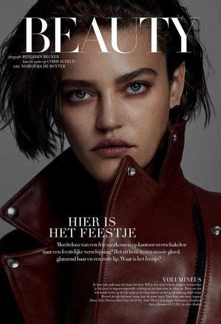 HIER IS HET FEESTJE — Harper's Bazaar Netherlands