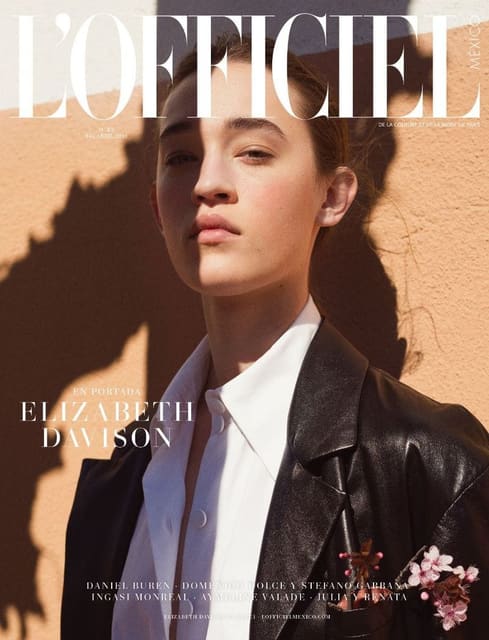 L'Officiel Mexico April 2018 Cover — L'Officiel Mexico
