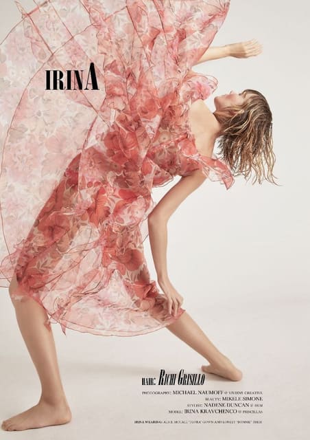 IRINA for LAUD Magazine Spring '18