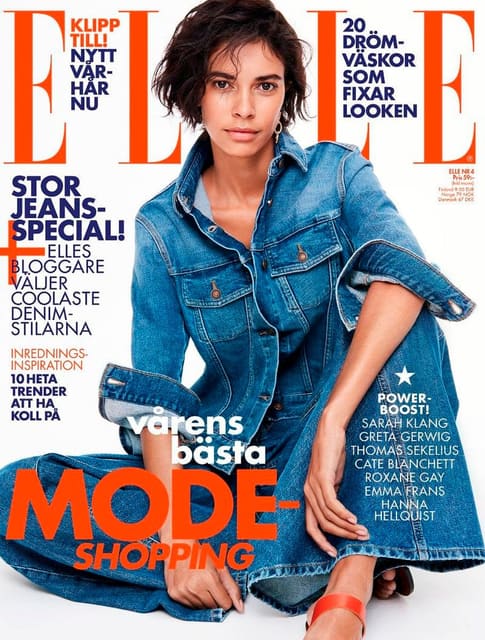Elle Sweden April 2018 Cover — Elle Sweden