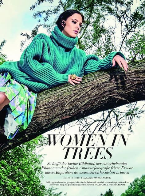 Women in Trees — Harper's Bazaar Germany