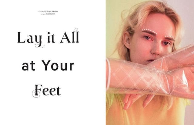 Lay it All at Your Feet — Violet Book