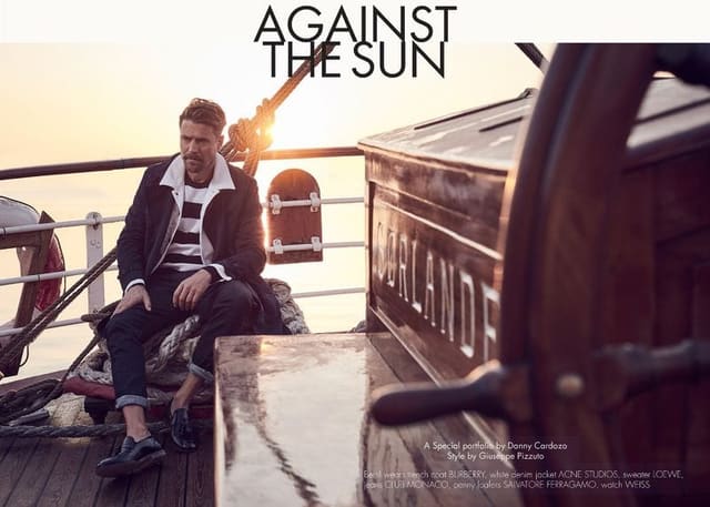 Against The Sun — The Perfect Man Magazine