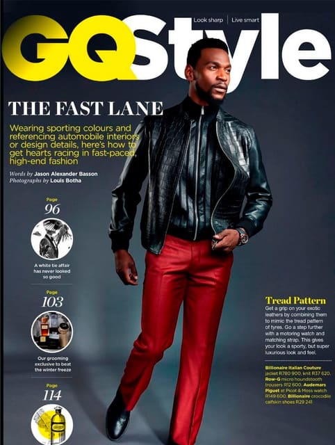 The fast lane — GQ Style South Africa