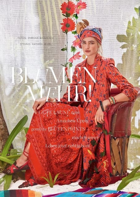 BLUMEN MEHR! — Elle Germany