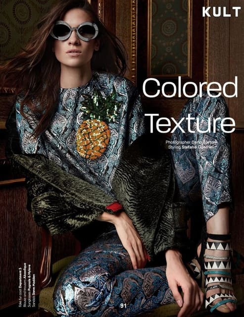 Colored Texture — Kult Magazine Italy