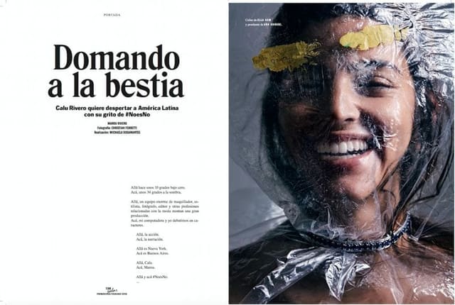 Domando a la bestia with Calu Rivero — Solar Magazine