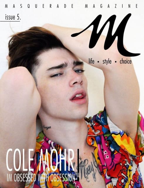 Masquerade Magazine Cover S/S 2010 — Masquerade Magazine