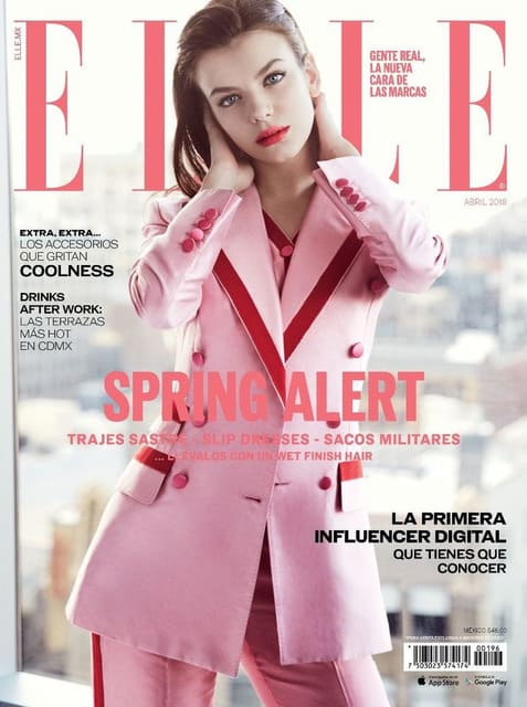 Elle Mexico March 2018 Cover — Elle Mexico