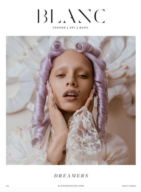 Blanc Magazine Spring/Summer 2018 Cover — Blanc Magazine