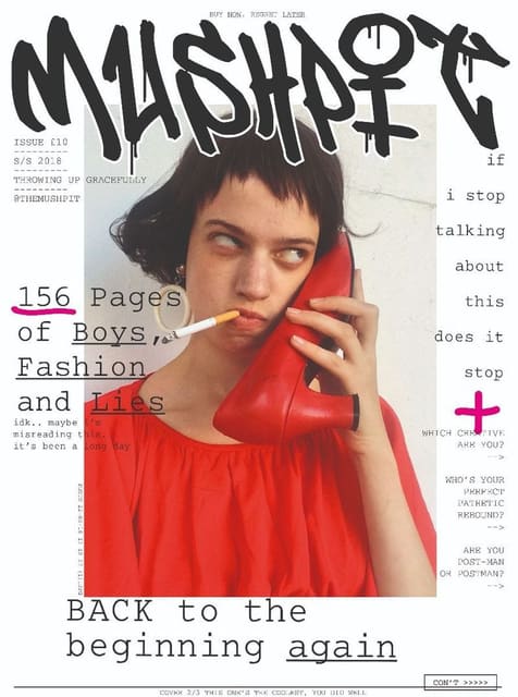 Mushpit S/S 18 Covers — Mushpit Magazine
