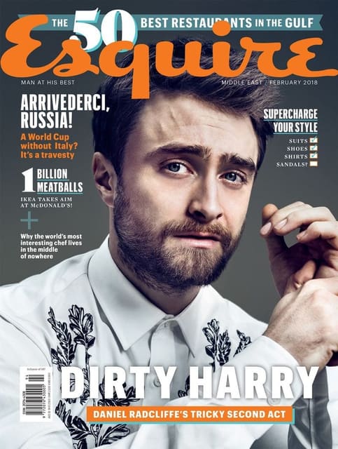 Esquire Middle East February 2018 Cover — Esquire Middle East