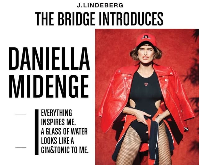 J Lindeberg: Daniella Midenge — J Lindeberg