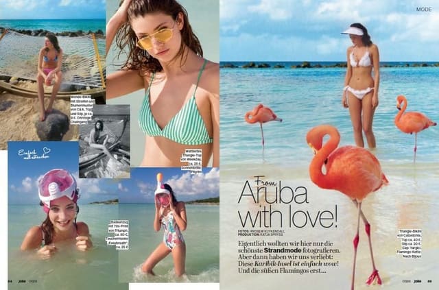 From Aruba with love — Jolie Magazine