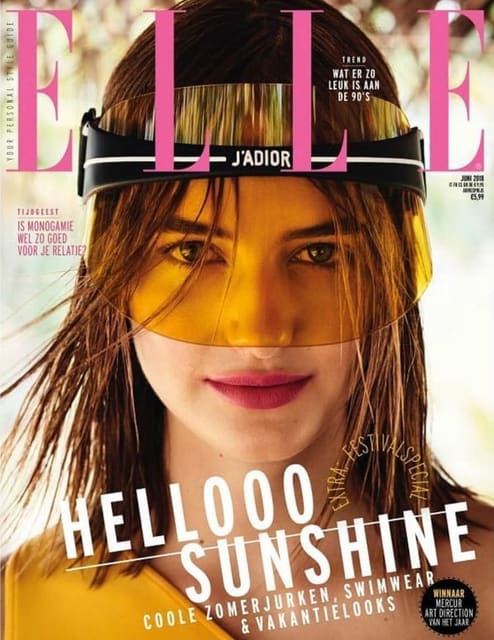 Elle Netherlands June 2018 Cover — Elle Netherlands