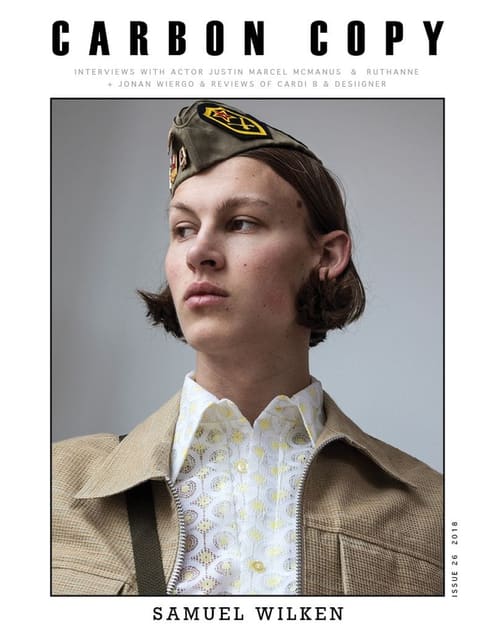 Carbon Copy S/S 18 Cover — Carbon Copy
