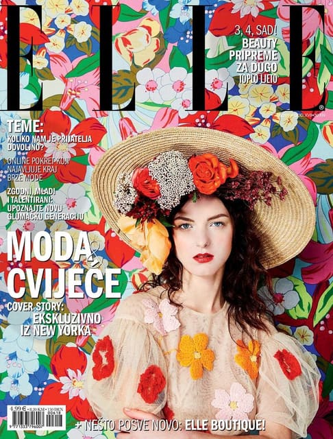 Elle Croatia June 2018 Cover — Elle Croatia